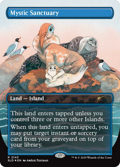 Mystic Sanctuary (2143) (Borderless) - Foil sld