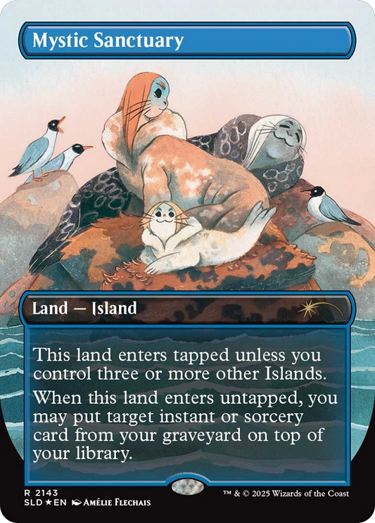 Mystic Sanctuary (2143) (Borderless) - Foil sld