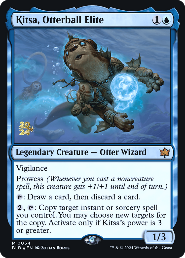 Kitsa, Otterball Elite (0054) (Prerelease) - Foil