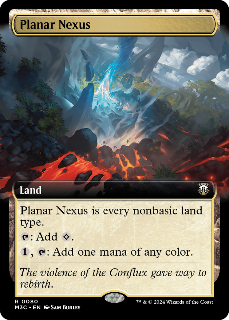 Planar Nexus (0080) (Extended Art) - Ripple Foil