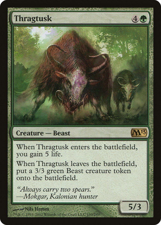 Thragtusk - Foil