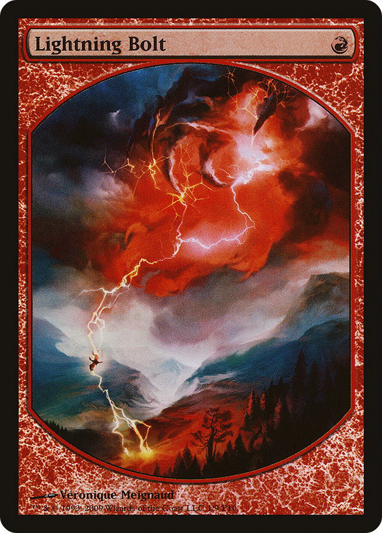 Lightning Bolt - Foil Textless Player Rewards