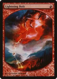 Lightning Bolt - Foil Textless Player Rewards
