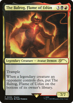 The Balrog, Flame of Udun (0004) (Promo) - Foil