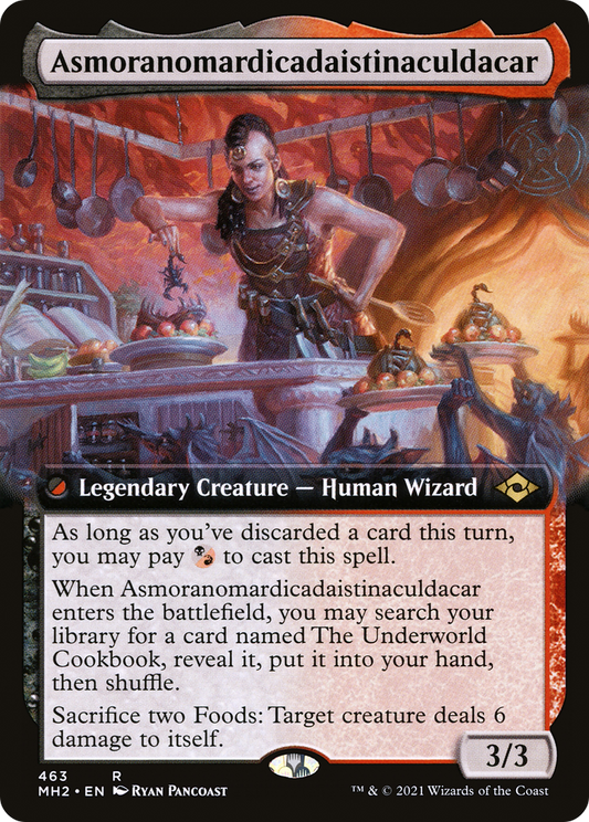 Asmoranomardicadaistinaculdacar (463) (Extended Art) - Foil