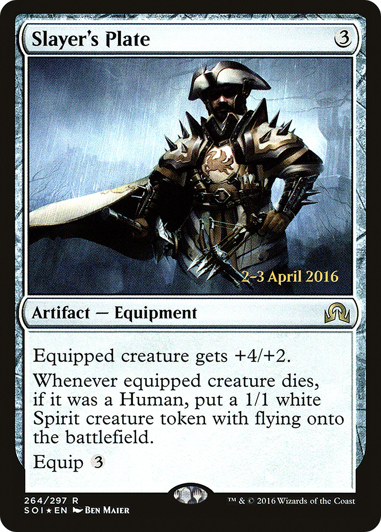 Slayer's Plate (264) (Prerelease) - Foil
