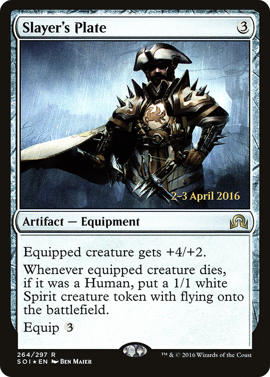 Slayer's Plate (264) (Prerelease) - Foil