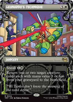 Leonardo's Technique (0224) (Sewer Frame) (TMT) - Foil