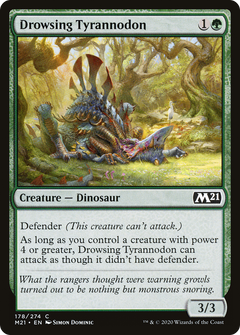 Drowsing Tyrannodon - Foil