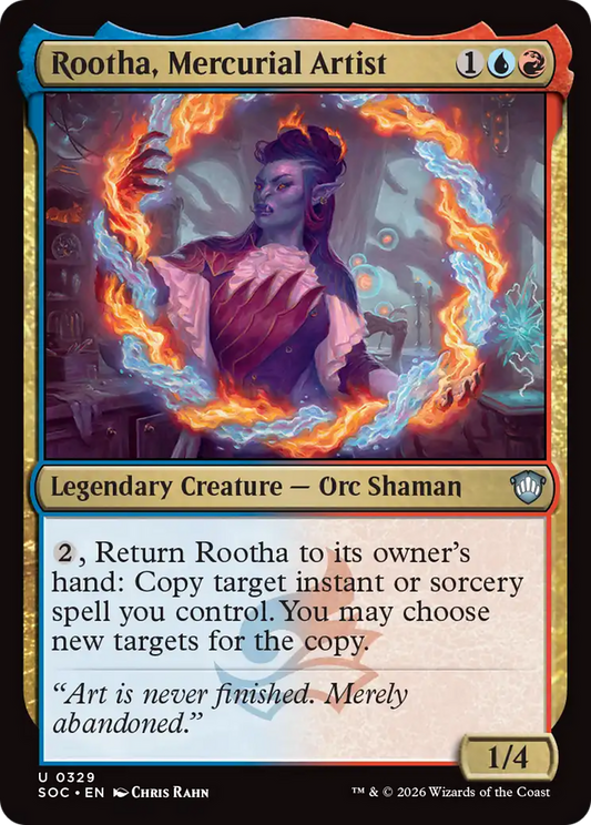 Rootha, Mercurial Artist (SOC)