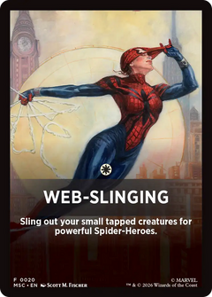 Web-Slinging (0020) (Theme Card) (FMSC)