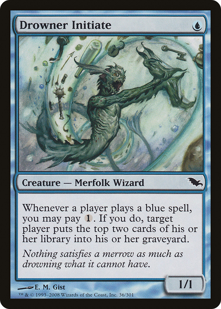 Drowner Initiate - Foil