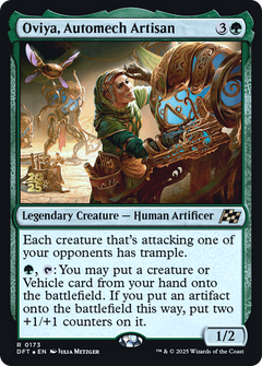 Oviya, Automech Artisan (0173) (Prerelease) - Foil