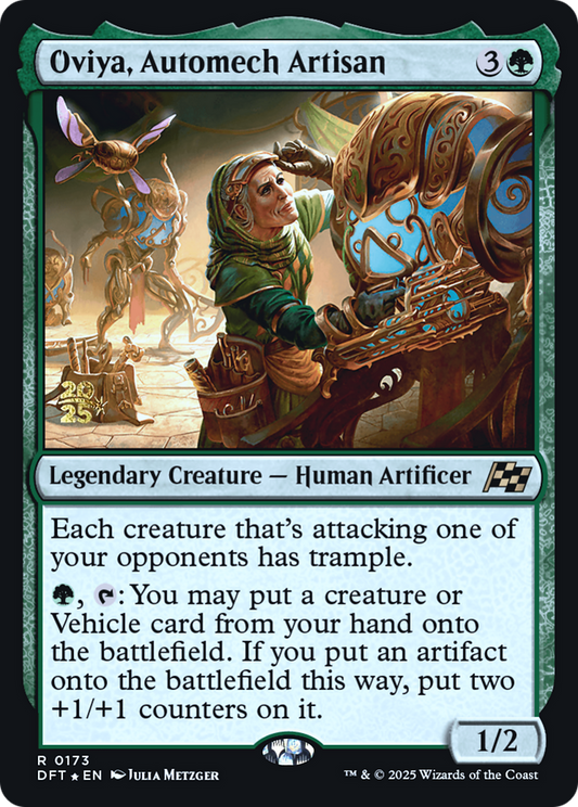 Oviya, Automech Artisan (0173) (Prerelease) - Foil