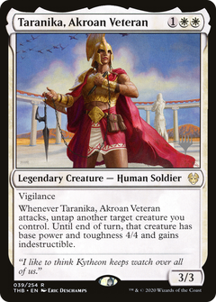 Taranika, Akroan Veteran (039) (Promo Pack)