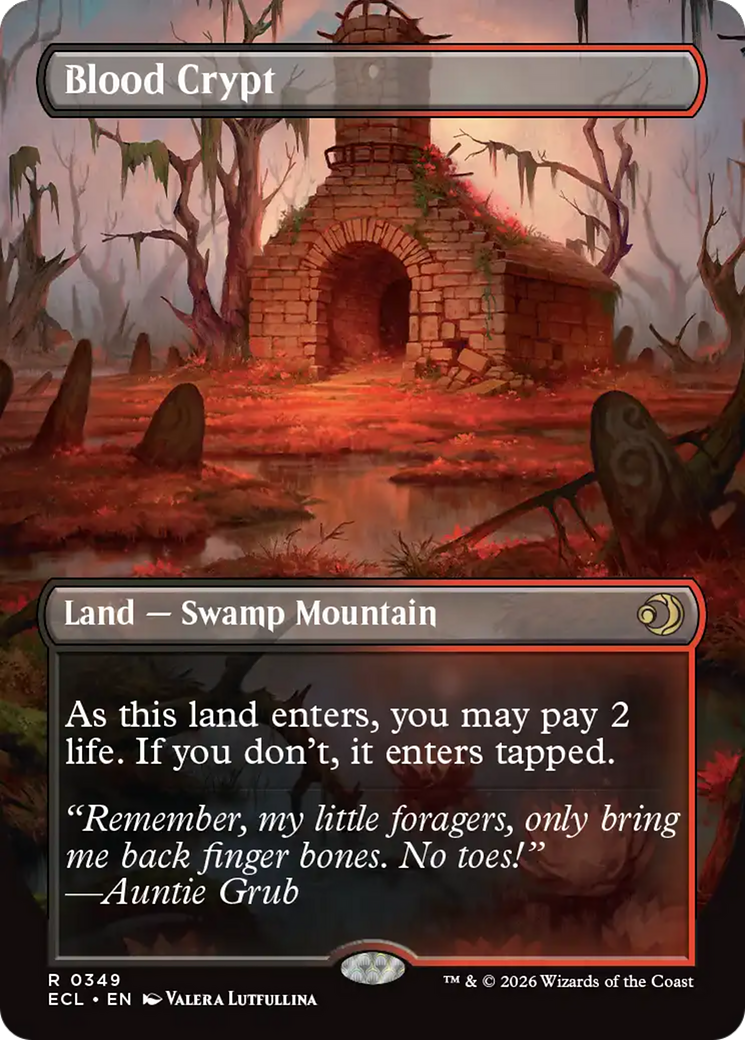 Blood Crypt (0349) (Borderless) - Foil ecl