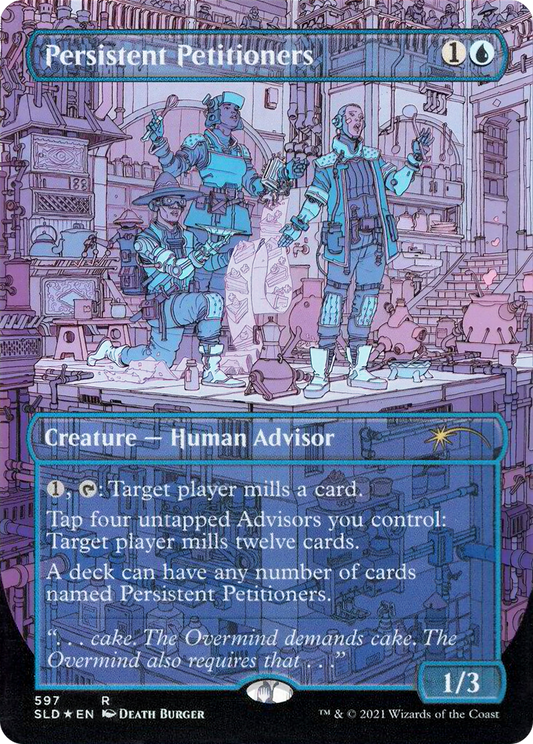 Persistent Petitioners (597) (Borderless) - Foil