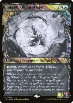 Taigam, Ojutai Master (0190) (Showcase) - Halo Foil
