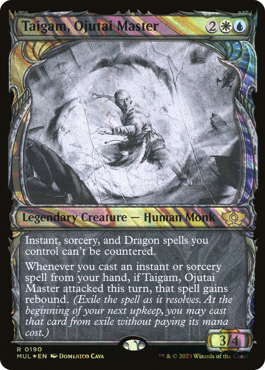 Taigam, Ojutai Master (0190) (Showcase) - Halo Foil