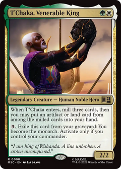 T'Chaka, Venerable King (MSC) - Surge Foil
