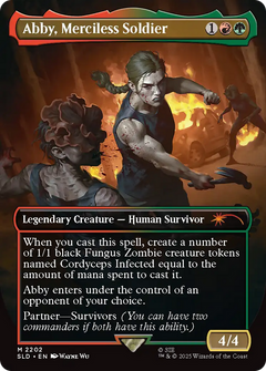 Abby, Merciless Soldier (2202) (Borderless) - Foil sld
