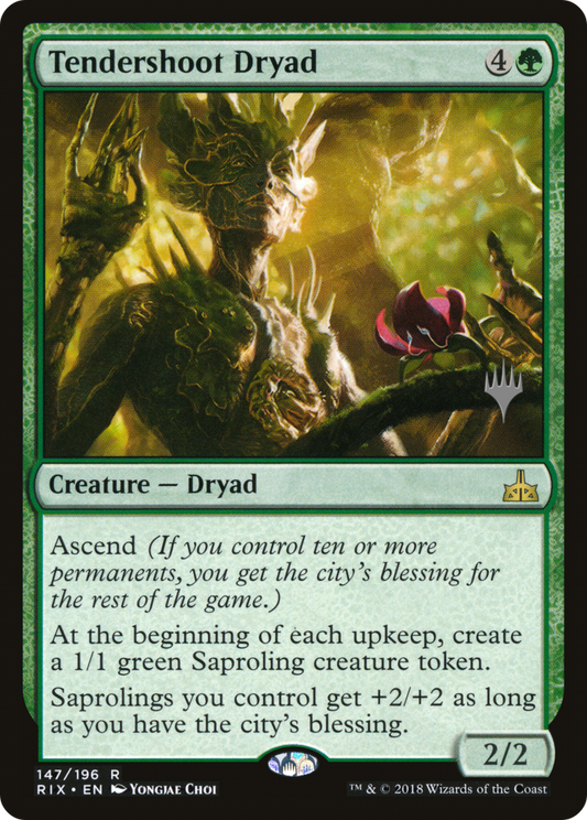 Tendershoot Dryad (147) (Promo Pack) - Foil