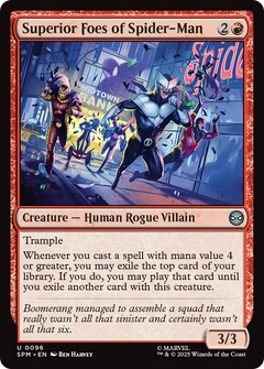 Superior Foes of Spider-Man - Foil