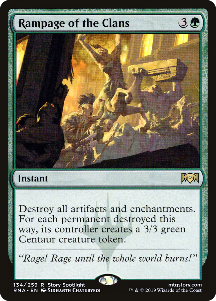 Rampage of the Clans - Foil