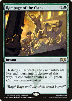 Rampage of the Clans - Foil