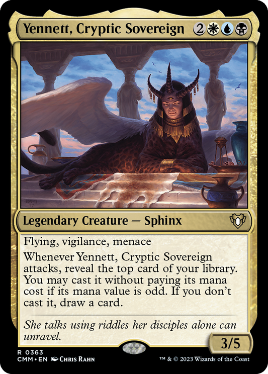 Yennett, Cryptic Sovereign - Foil