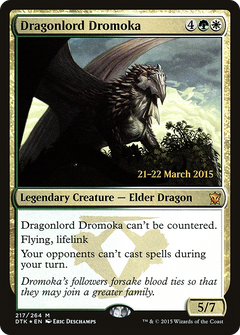 Dragonlord Dromoka (217) (Prerelease) - Foil