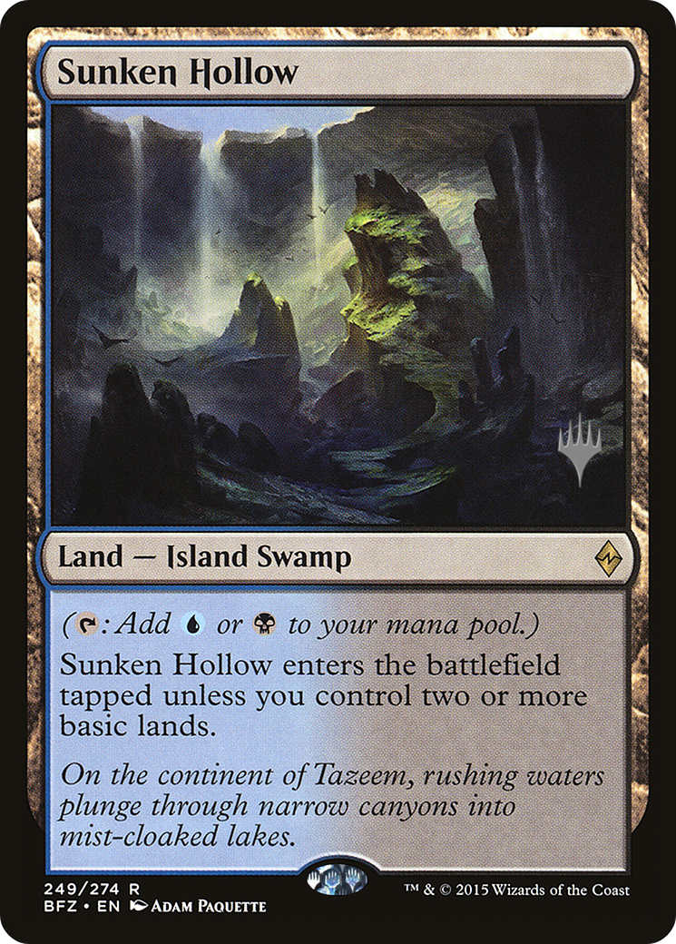 Sunken Hollow (249) (Promo Pack) - Foil