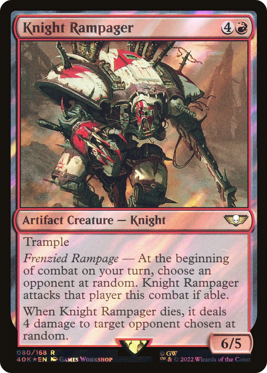 Knight Rampager - Surge Foil
