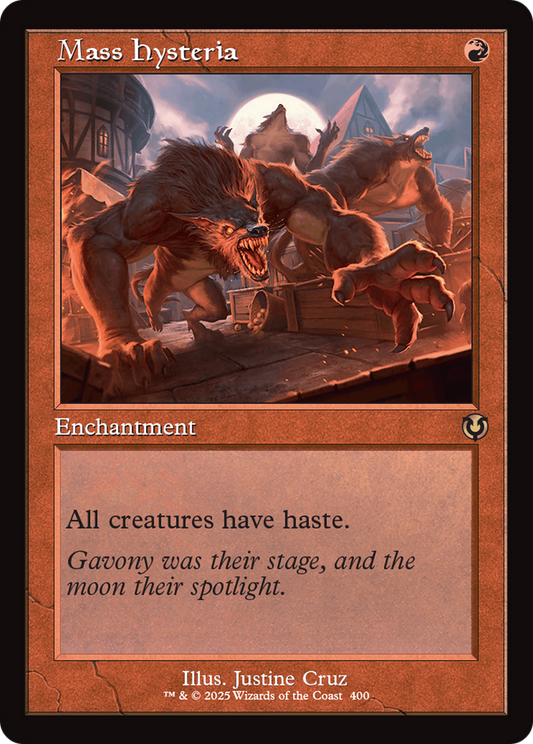 Mass Hysteria (0400) (Retro Frame) - Foil