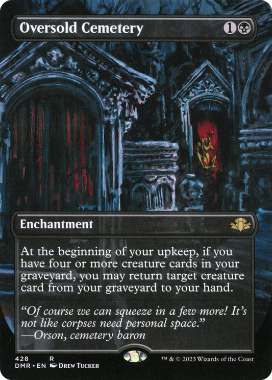 Oversold Cemetery (428) (Borderless) - Foil