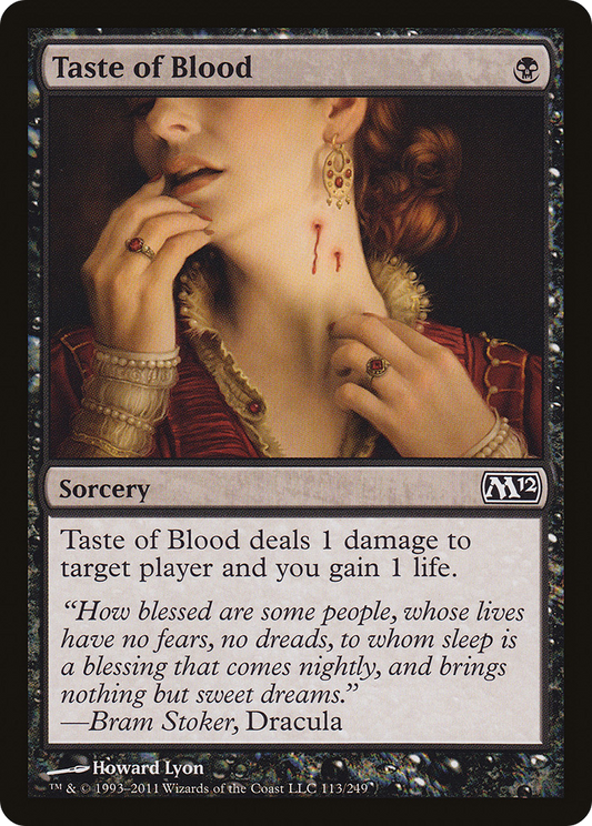 Taste of Blood - Foil