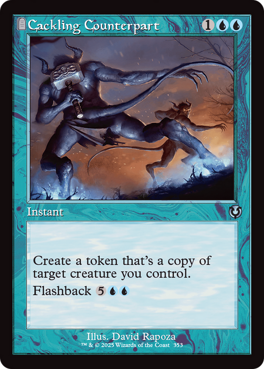 Cackling Counterpart (0353) (Retro Frame) - Foil