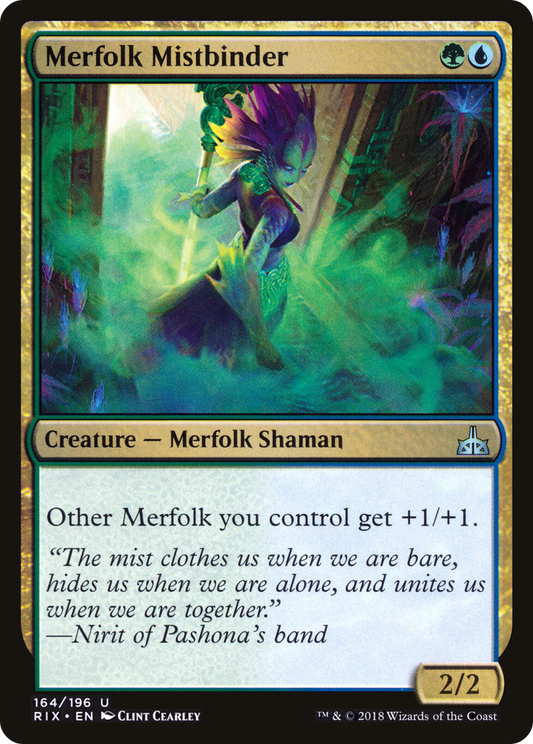 Merfolk Mistbinder - Foil