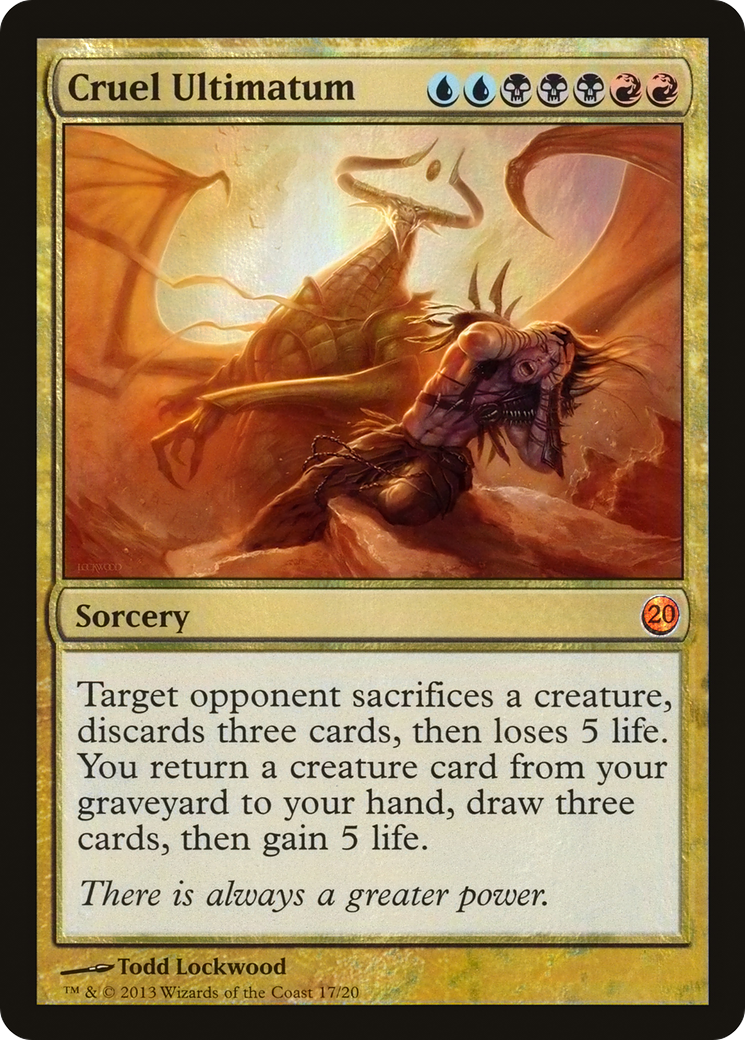 Cruel Ultimatum - Foil