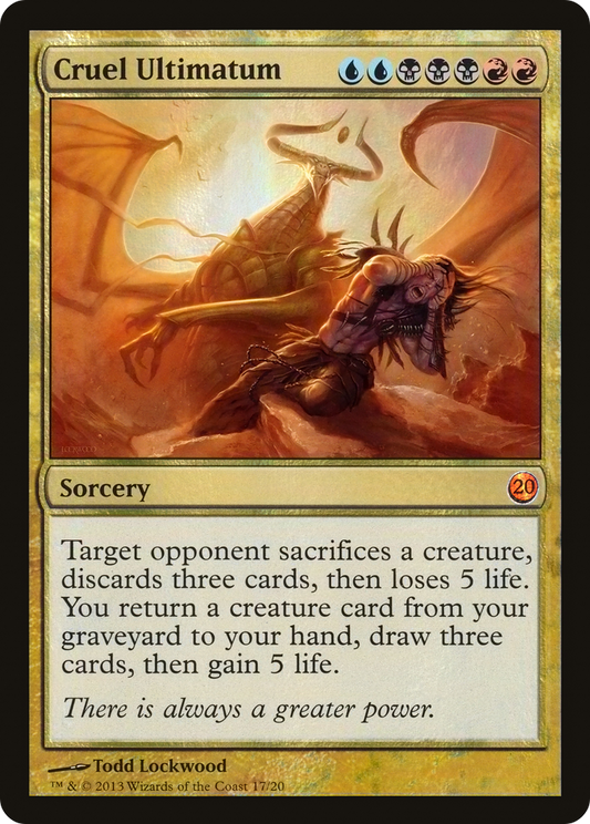 Cruel Ultimatum - Foil