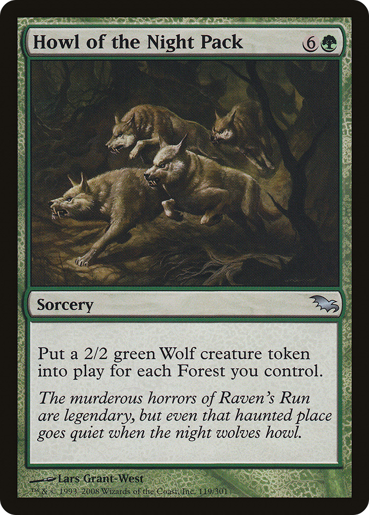 Howl of the Night Pack - Foil