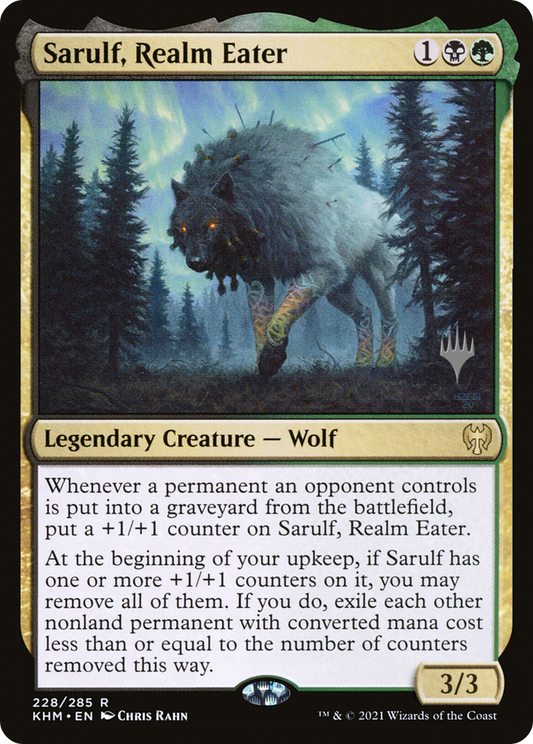 Sarulf, Realm Eater (228) (Promo Pack)