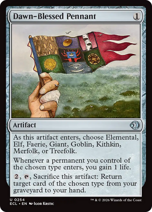 Dawn-Blessed Pennant (0254) (ECL) - Foil