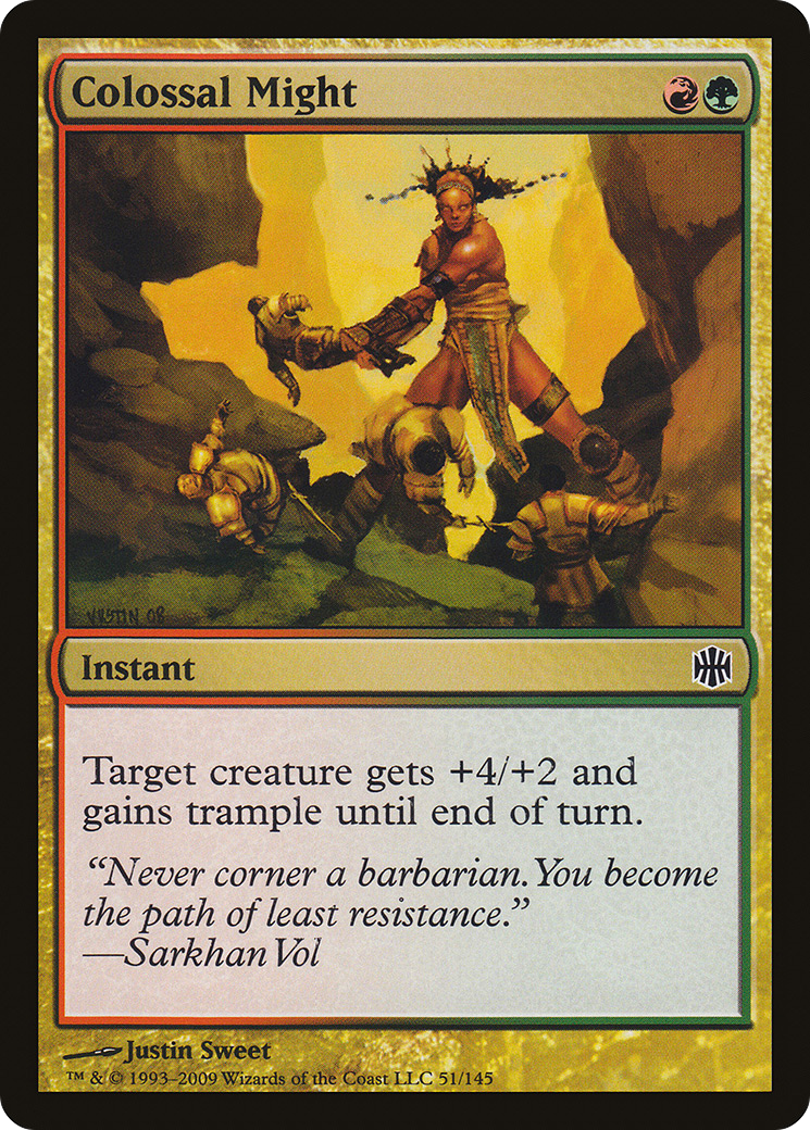 Colossal Might - Foil