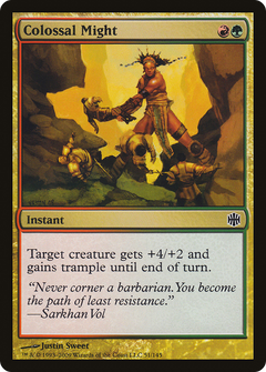 Colossal Might - Foil