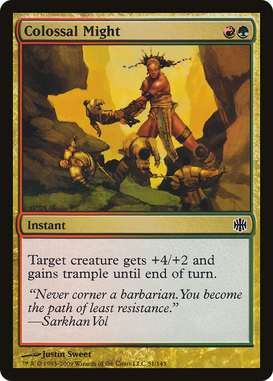 Colossal Might - Foil