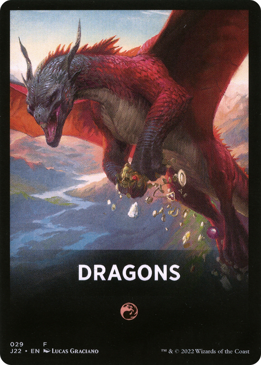 Dragons Theme Card