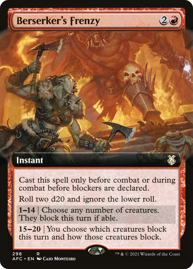 Berserker's Frenzy (298) (Extended Art)