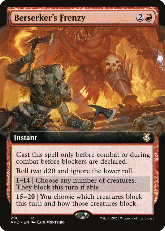 Berserker's Frenzy (298) (Extended Art)
