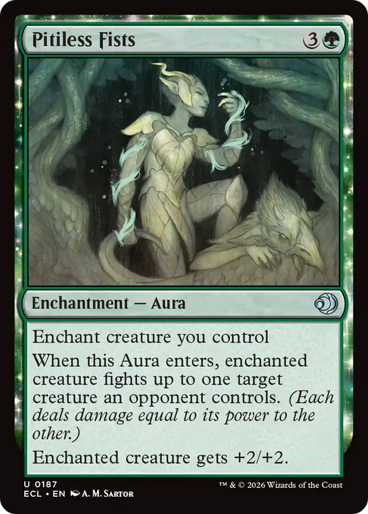Pitiless Fists (0187) (ECL) - Foil